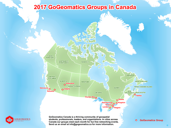 2017 GoGeomatics Groups in Canada