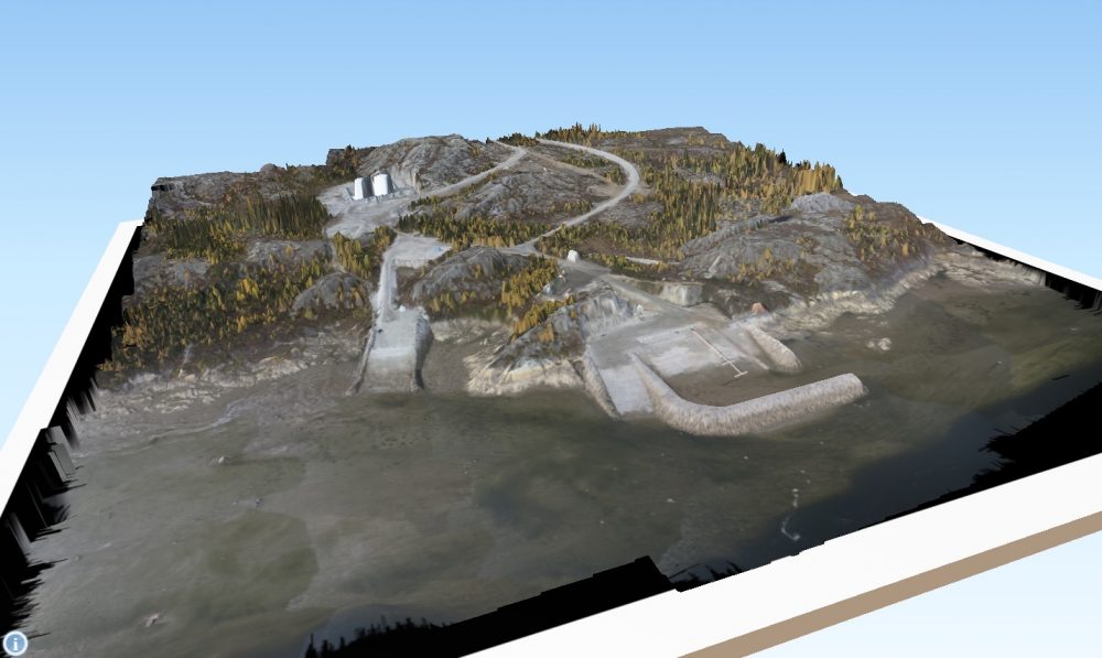 Kuujjuaq marina 3D model