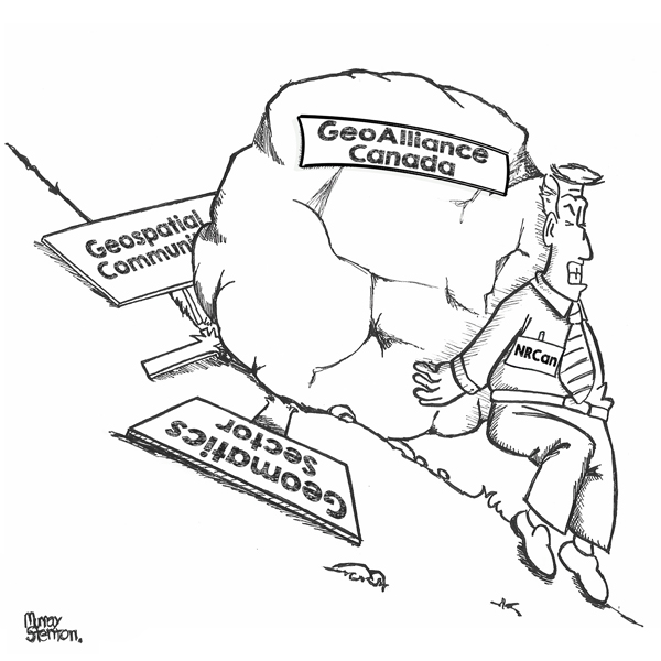 NRCan GeoAlliance Cartoon