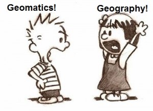 Geography or Geomatics?